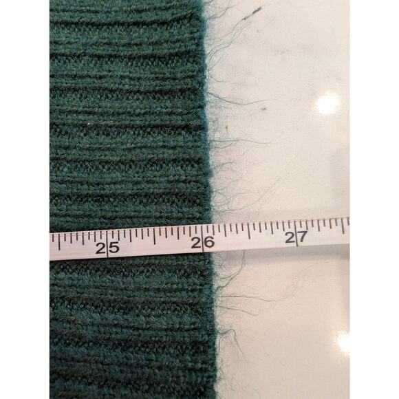 Arizona Jean Co Green Black Buffalo Check Sweater Pullover Size XS‎ Cozy Soft - Picture 6 of 6